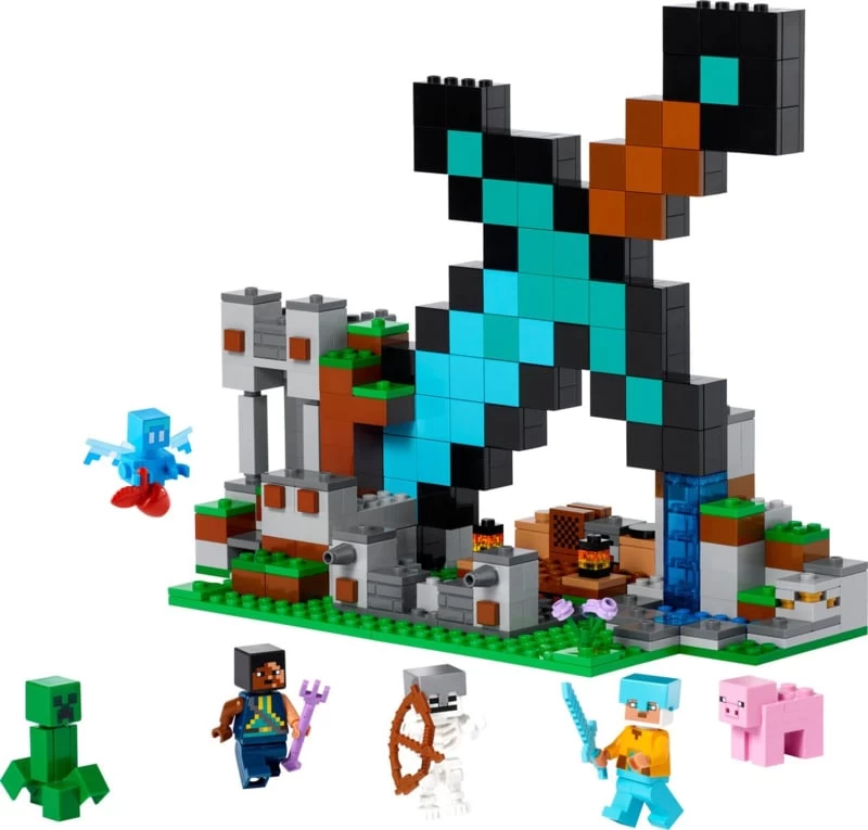 21244 Lego Minecraft Uitvalbasis Zwaard - Afbeelding 2