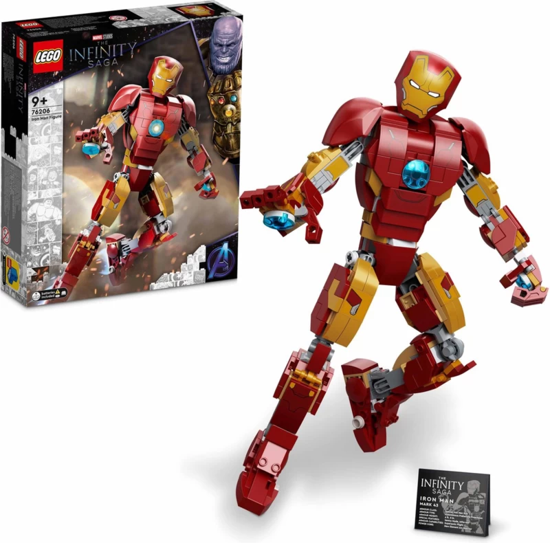 76206 Lego Marvel Iron Man Figuur - Afbeelding 2