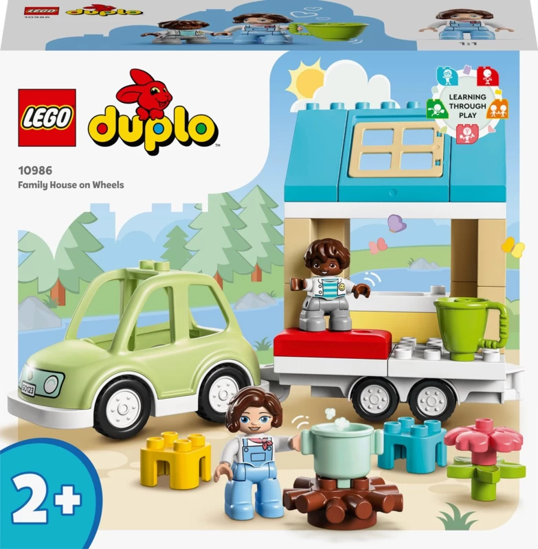 10986 Duplo Huis Op Wielen