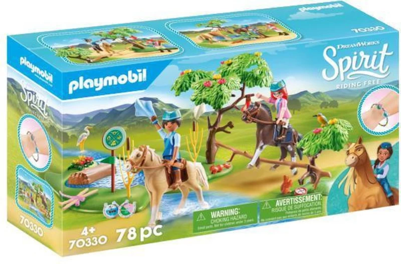 70330 Playmobil Spirit Rivierentocht