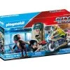 70572 Playmobil Politiemotor Achtervolging