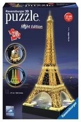 Puzzle 3D Eifeltoren Night Edition