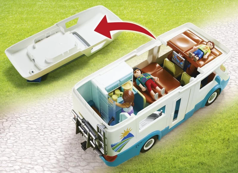 70088 Playmobil Camper Met Familie - Afbeelding 2
