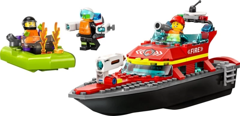 60373 Lego City Brandweerboot - Afbeelding 2