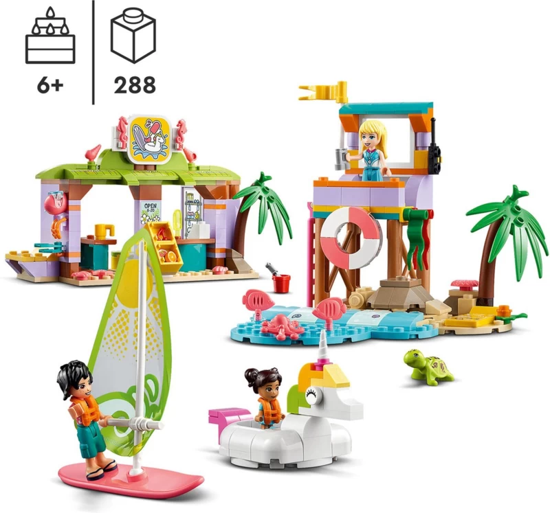 41710 Lego Friends Surf Strandplezier - Afbeelding 2