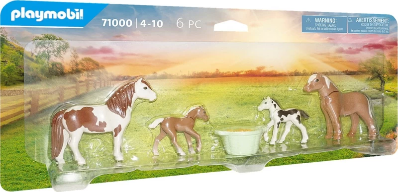 71000 Playmobil IJslandpony,s Met Veulens