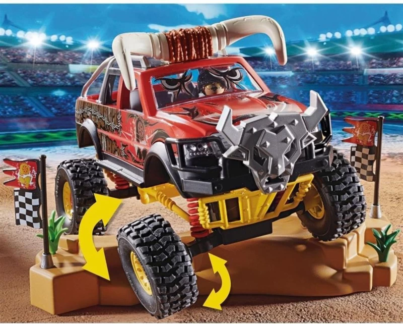 70549 Playmobil Monstertruck Met Hoorns - Afbeelding 3