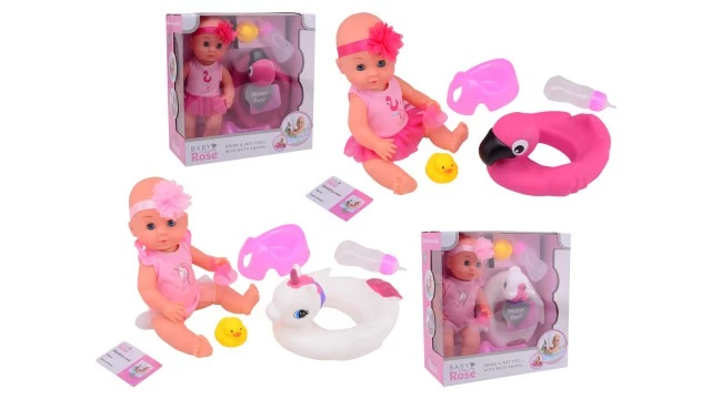 Baby Rose Drink En Plaspop